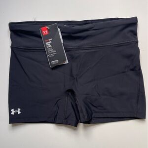 NWT Under Armour Women's Black Athletic Shorts size M